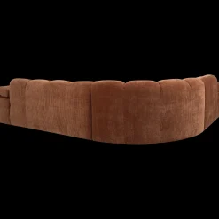 New WOOOD Mojo Rib Hoekbank Rust Brown