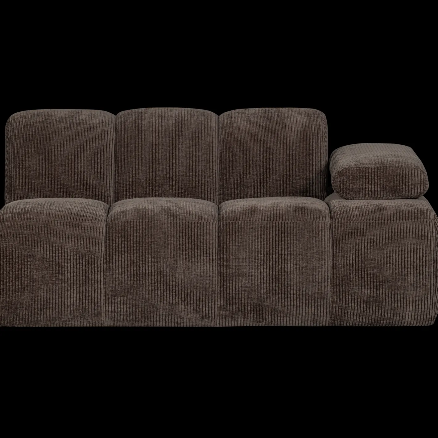 Online WOOOD Mojo Rib Zitbank Brown