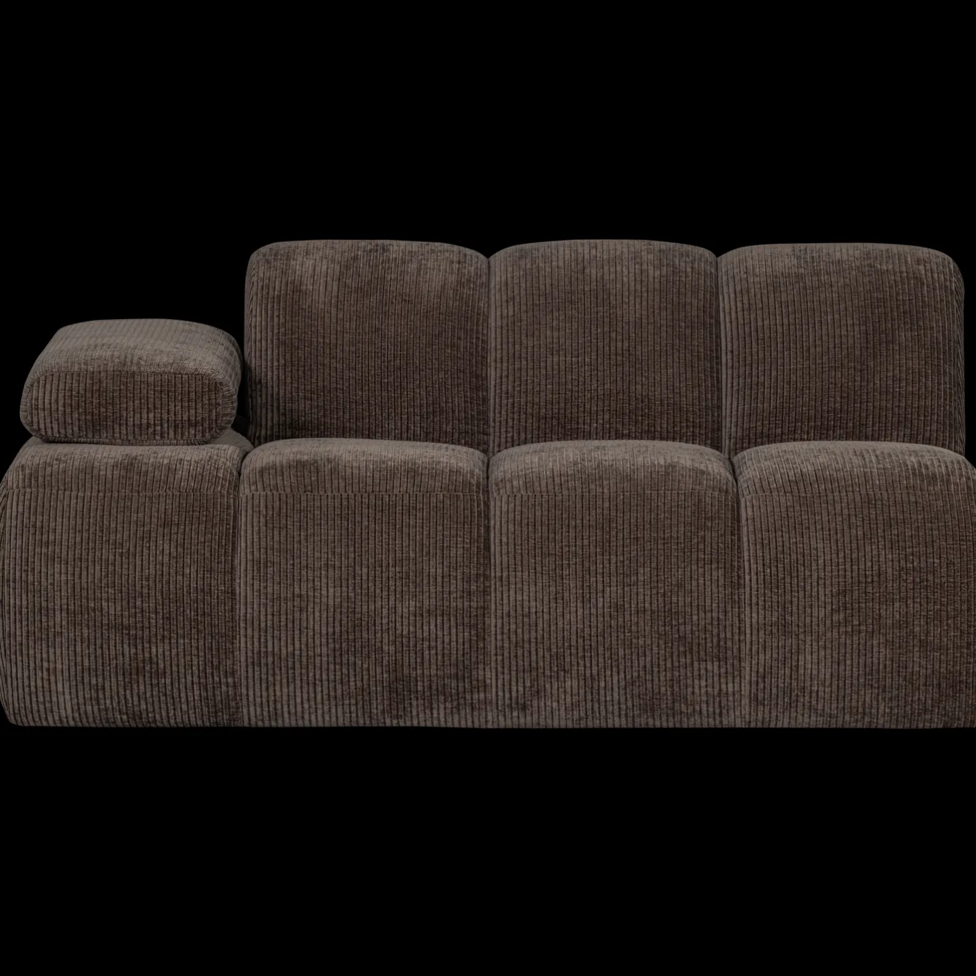 Online WOOOD Mojo Rib Zitbank Brown