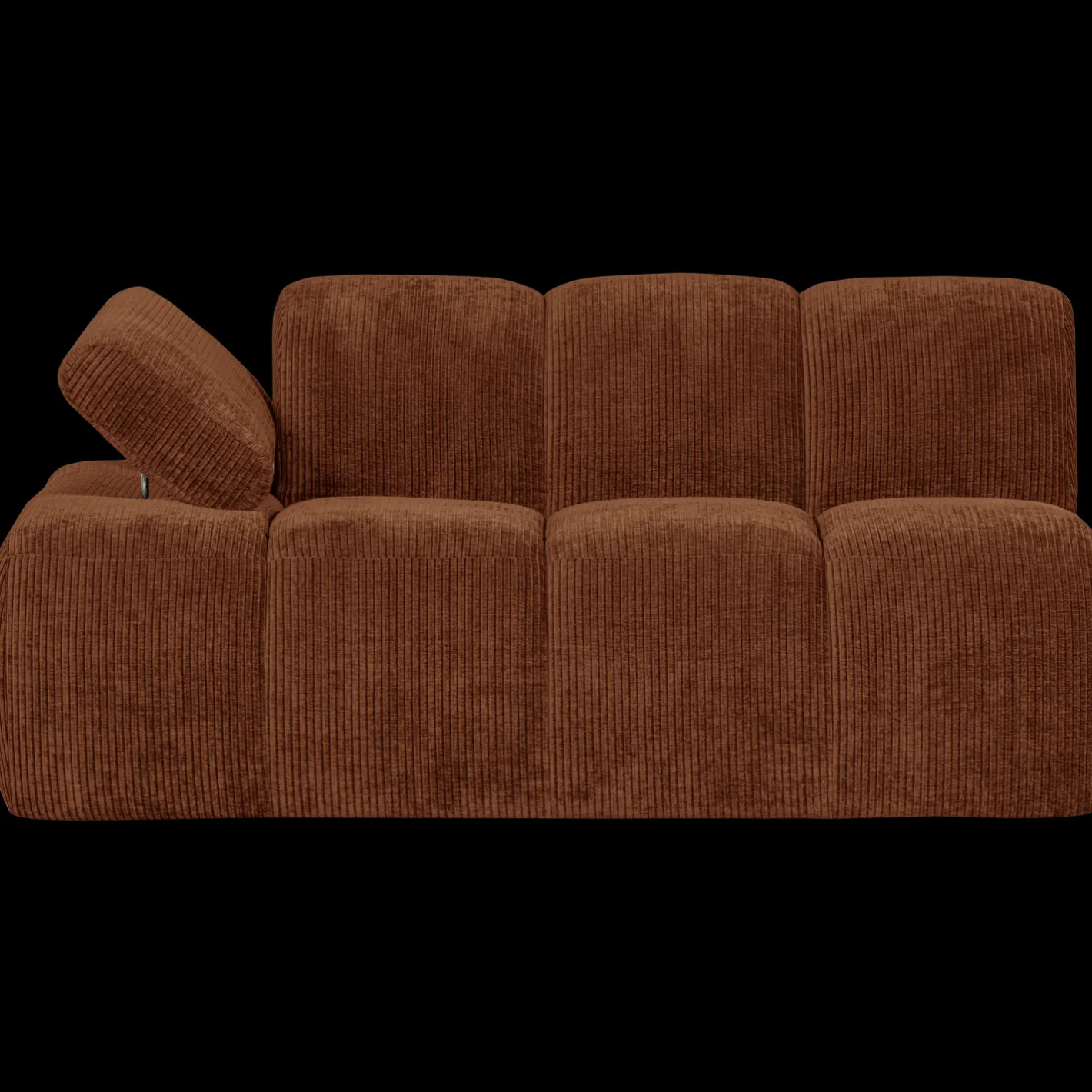 New WOOOD Mojo Rib Zitbank Rust Brown