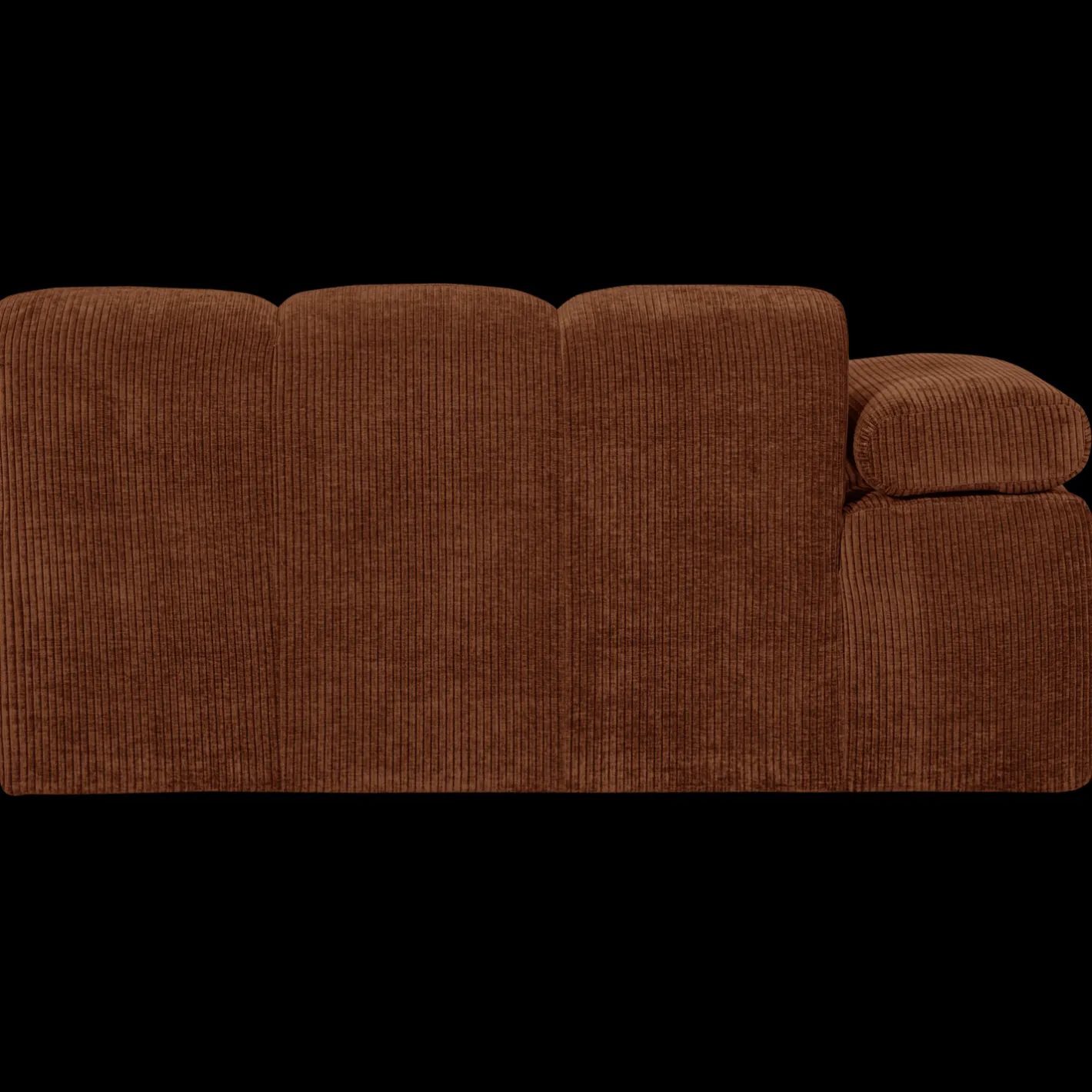 New WOOOD Mojo Rib Zitbank Rust Brown