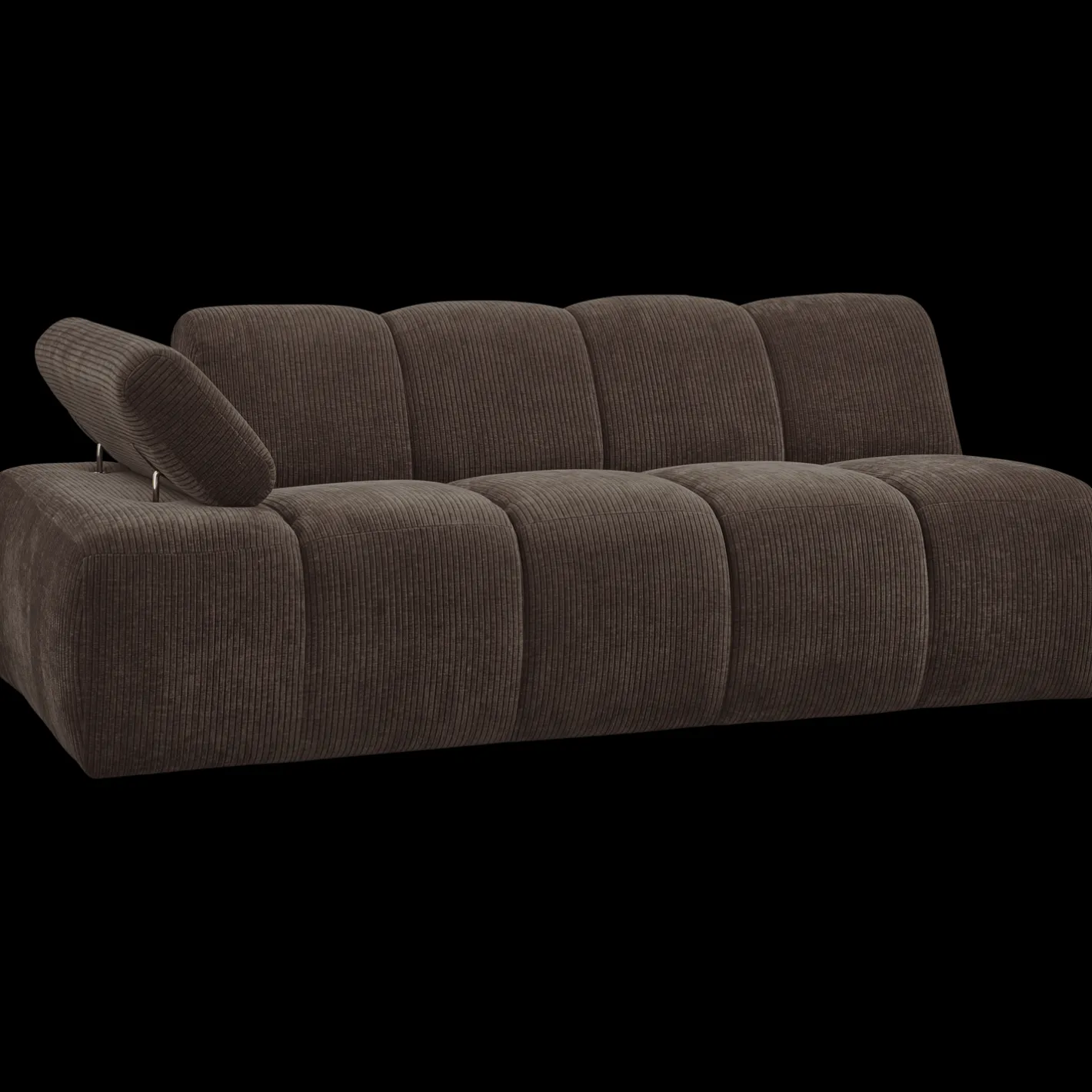 New WOOOD Mojo Rib 2-Zitsbank Brown