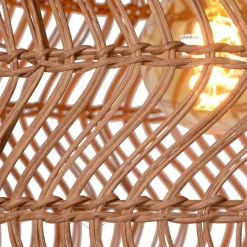 Hot Lucide Moloko Hanglamp Okergeel, Bruin
