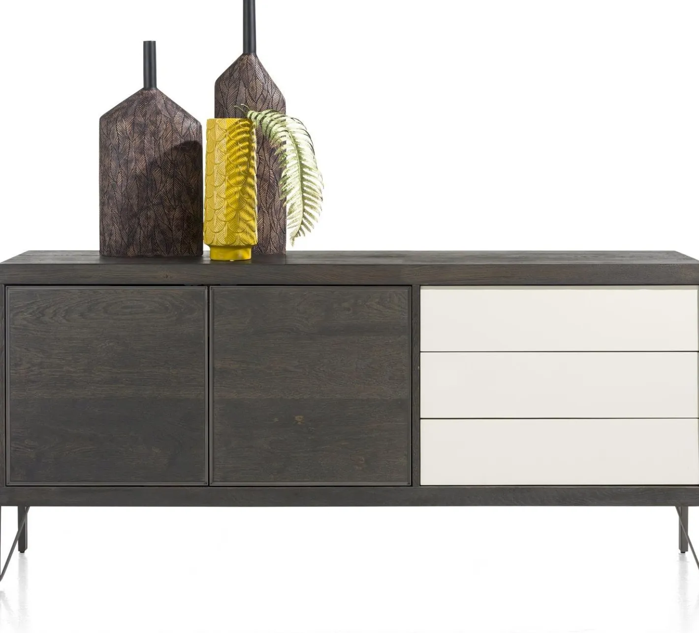 Online Henders en Hazel Montpellier Dressoir Carbon, zwart