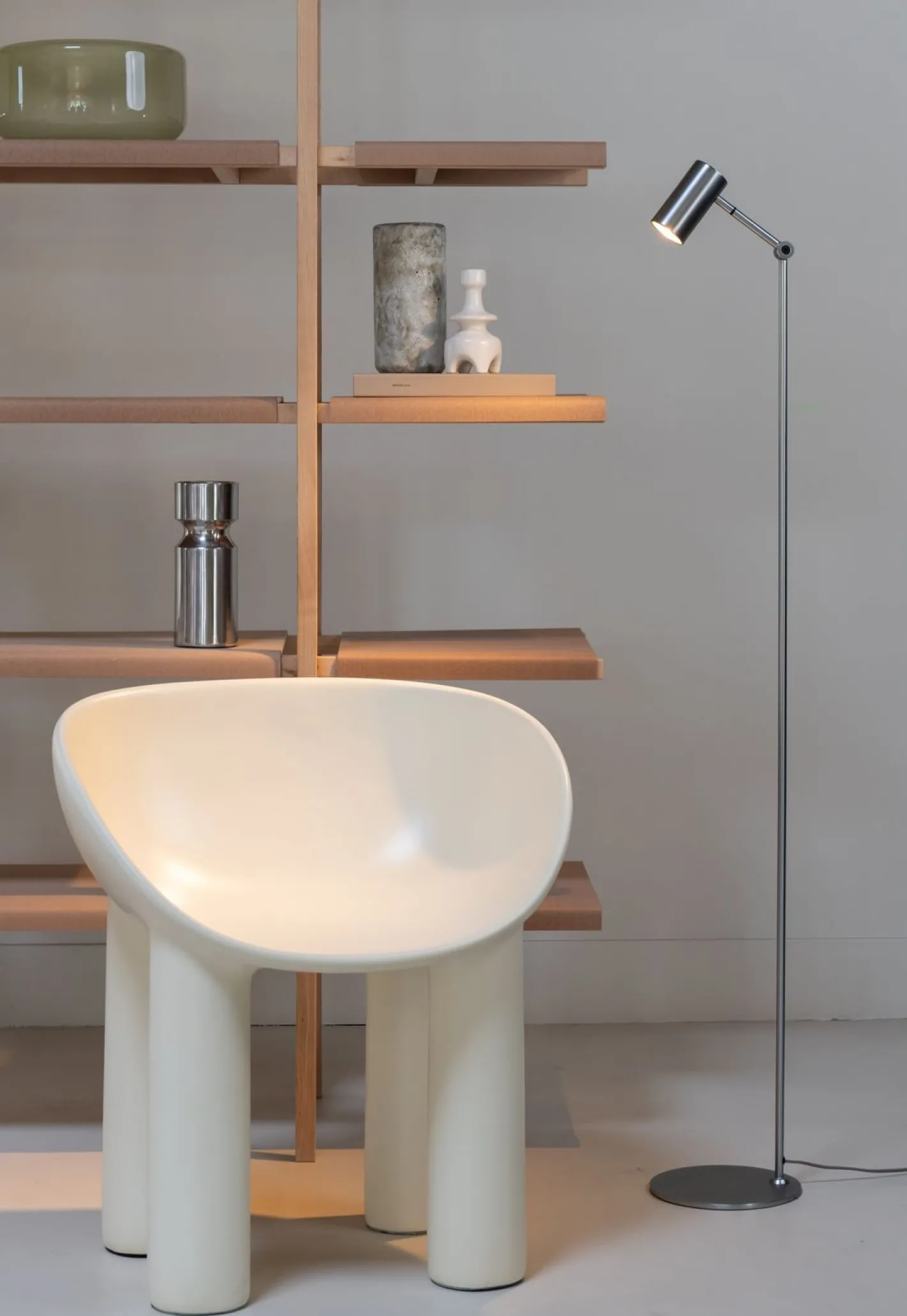 It's about RoMi Montreux Vloerlamp Nickel Finish