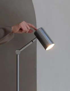 It's about RoMi Montreux Vloerlamp Nickel Finish