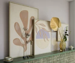 Best COCO maison Moos Set 4 Wanddecoratie Multi