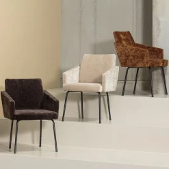 Clearance WOOOD Mount Eetkamerstoel Mid Brown