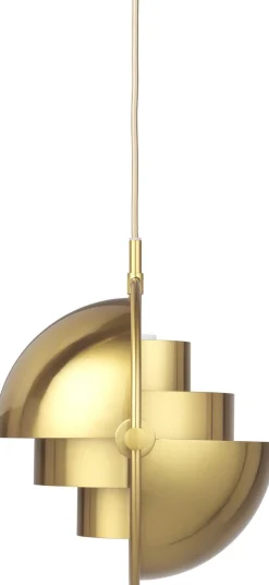 Discount GUBI Multi-Lite Hanglamp Shiny Brass