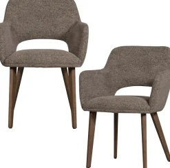 Sale WOOOD Murat Eetkamerstoel Taupe