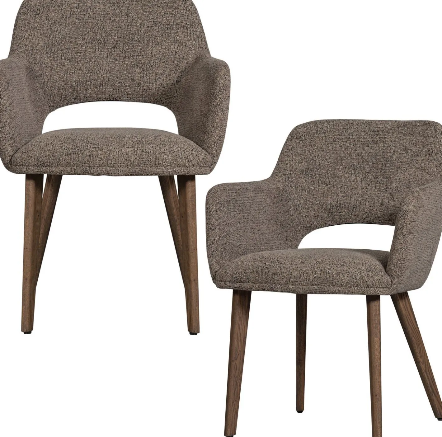 Sale WOOOD Murat Eetkamerstoel Taupe