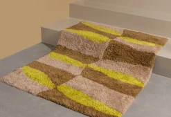 Sale WOOOD Musa Vloerkleed Natural, Yellow