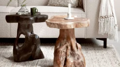 Sale MUST Living Mushroom Bijzettafel Natural