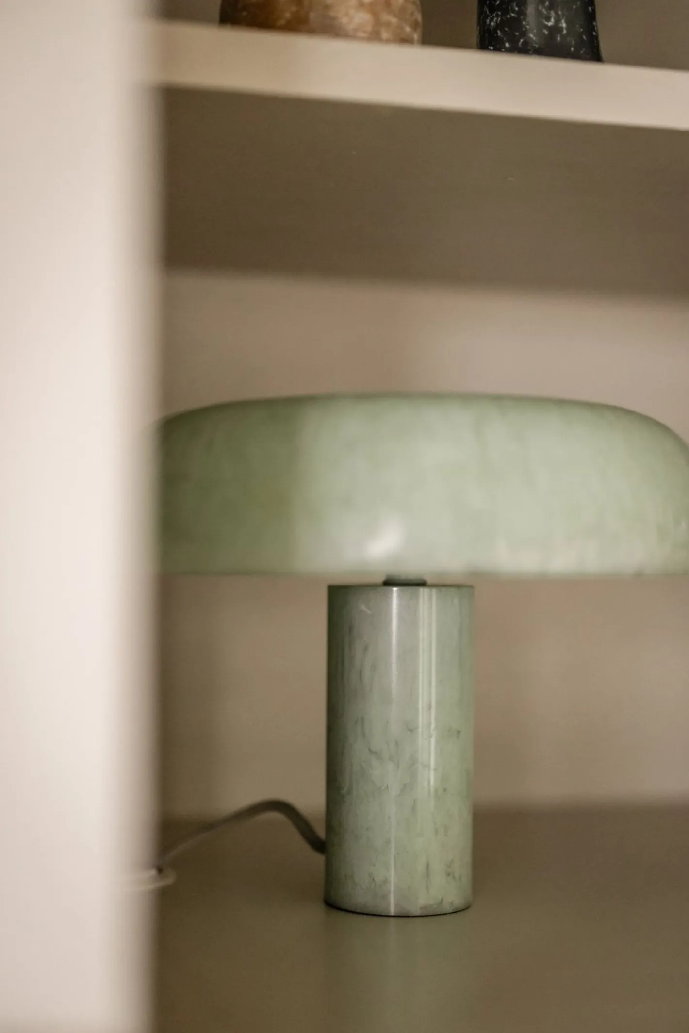 Outlet HKLIVING Mushroom Tafellamp Mint