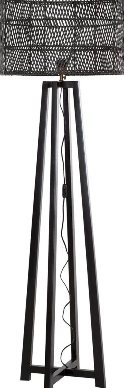 New MUST Living Es Canar Vloerlamp Zwart
