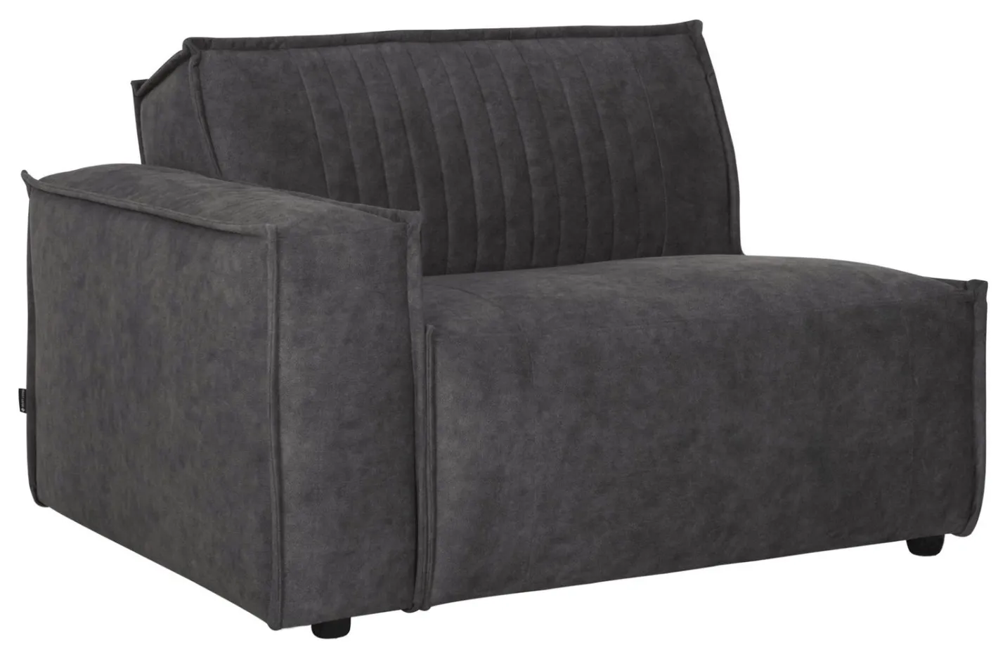 Sale MUST Living Rally 1-zits met arm links Elementenbank Dark Grey