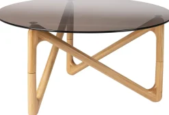 Outlet Dutchbone Naia Salontafel Walnut