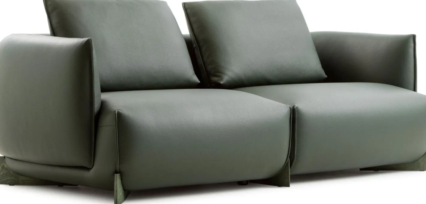 Outlet Leolux Naila Zitbank Groen
