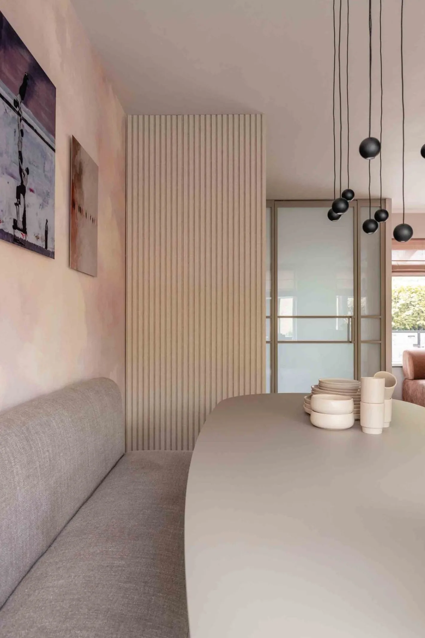 Online Eijerkamp Collectie Naomi Eetkamerbank Beige