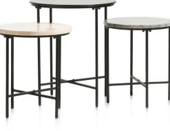 Outlet COCO maison Nathan Bijzettafel Antraciet