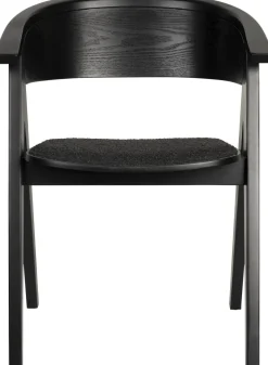 Outlet Zuiver NDSM Armstoel Zwart