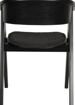Outlet Zuiver NDSM Armstoel Zwart