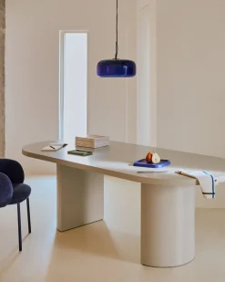 New Kave Home Nealy Eettafel Ecru