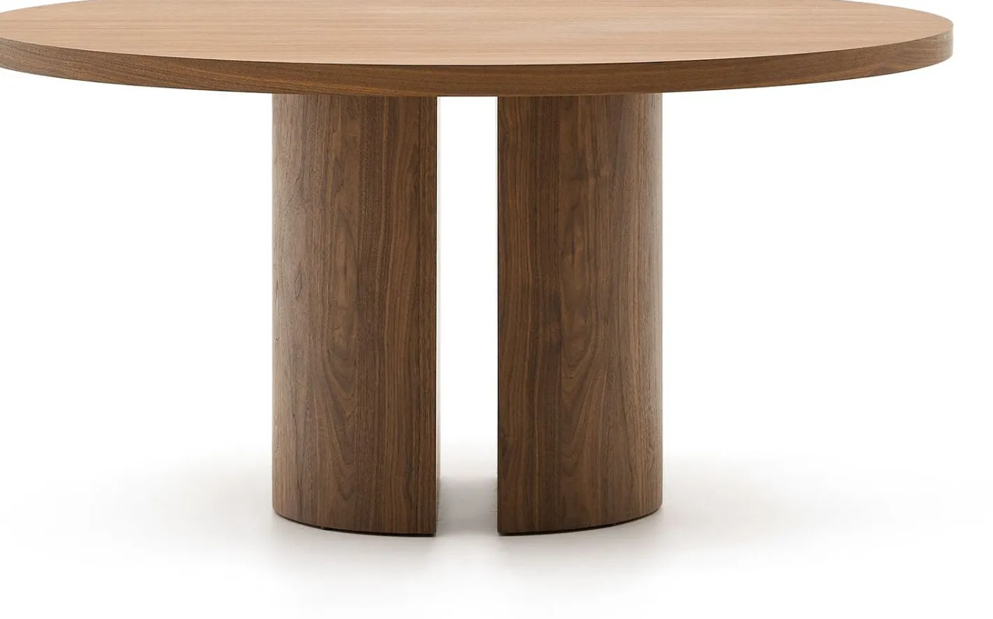Discount Kave Home Nealy Rond Eettafel Bruin