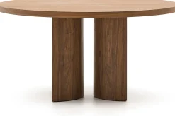 Discount Kave Home Nealy Rond Eettafel Bruin