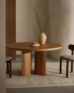 New Kave Home Nealy Rond Eettafel Naturel
