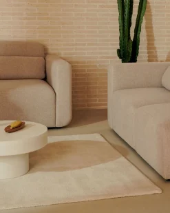 Outlet Kave Home Neom Hoekbank Beige