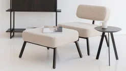 Discount Studio HENK New Co Bijzettafel Naturel, Zwart