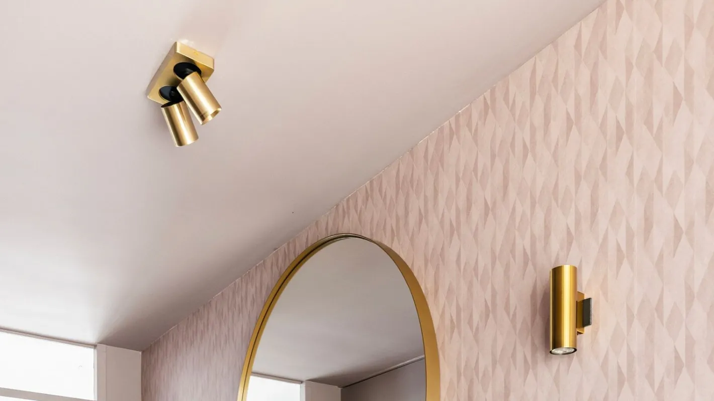 Lucide Nigel Plafondlamp Goud