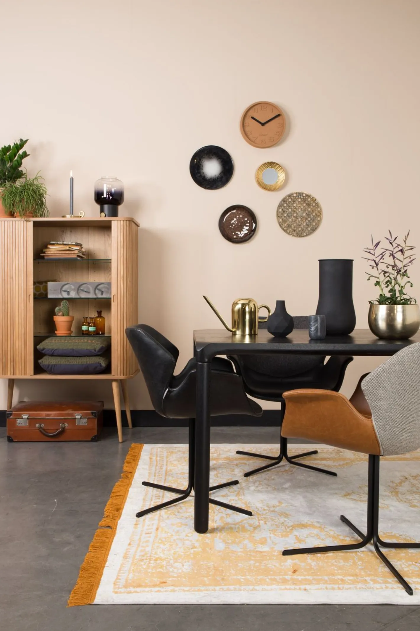 Sale Zuiver Nikki (set van 2) Eetkamerstoel Brown