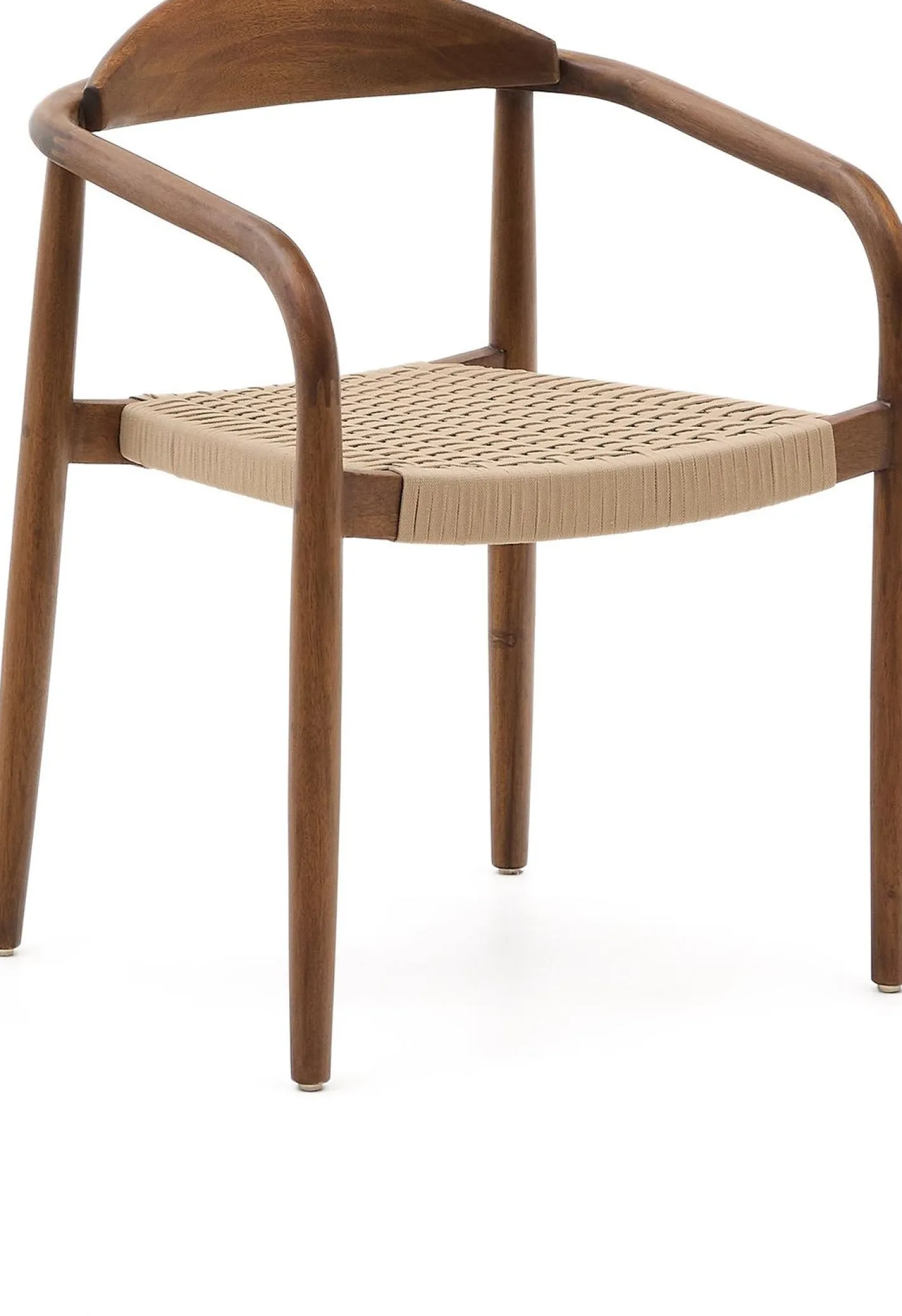 Clearance Kave Home Nina Tuinstoel Bruin, Beige