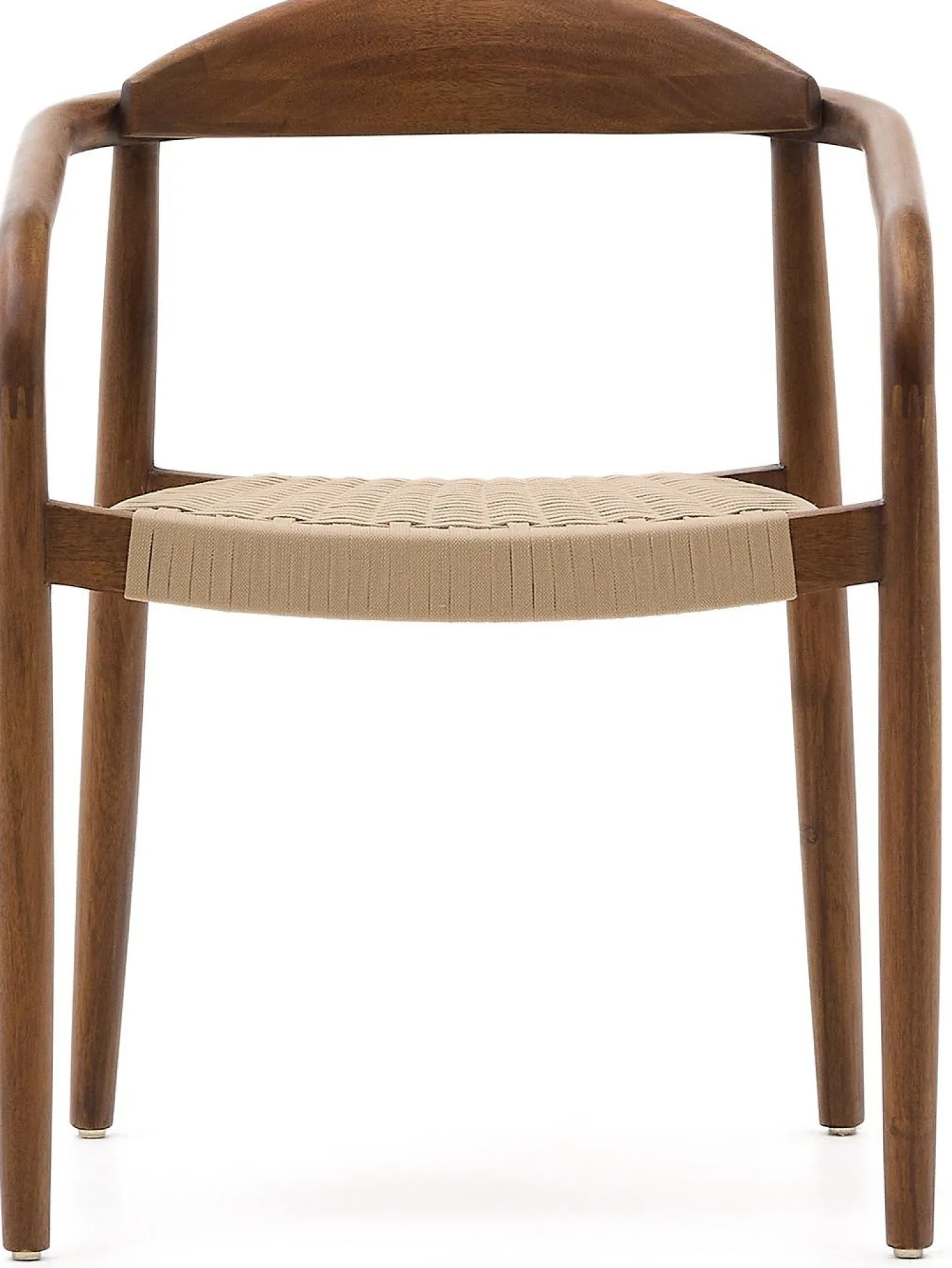 Clearance Kave Home Nina Tuinstoel Bruin, Beige