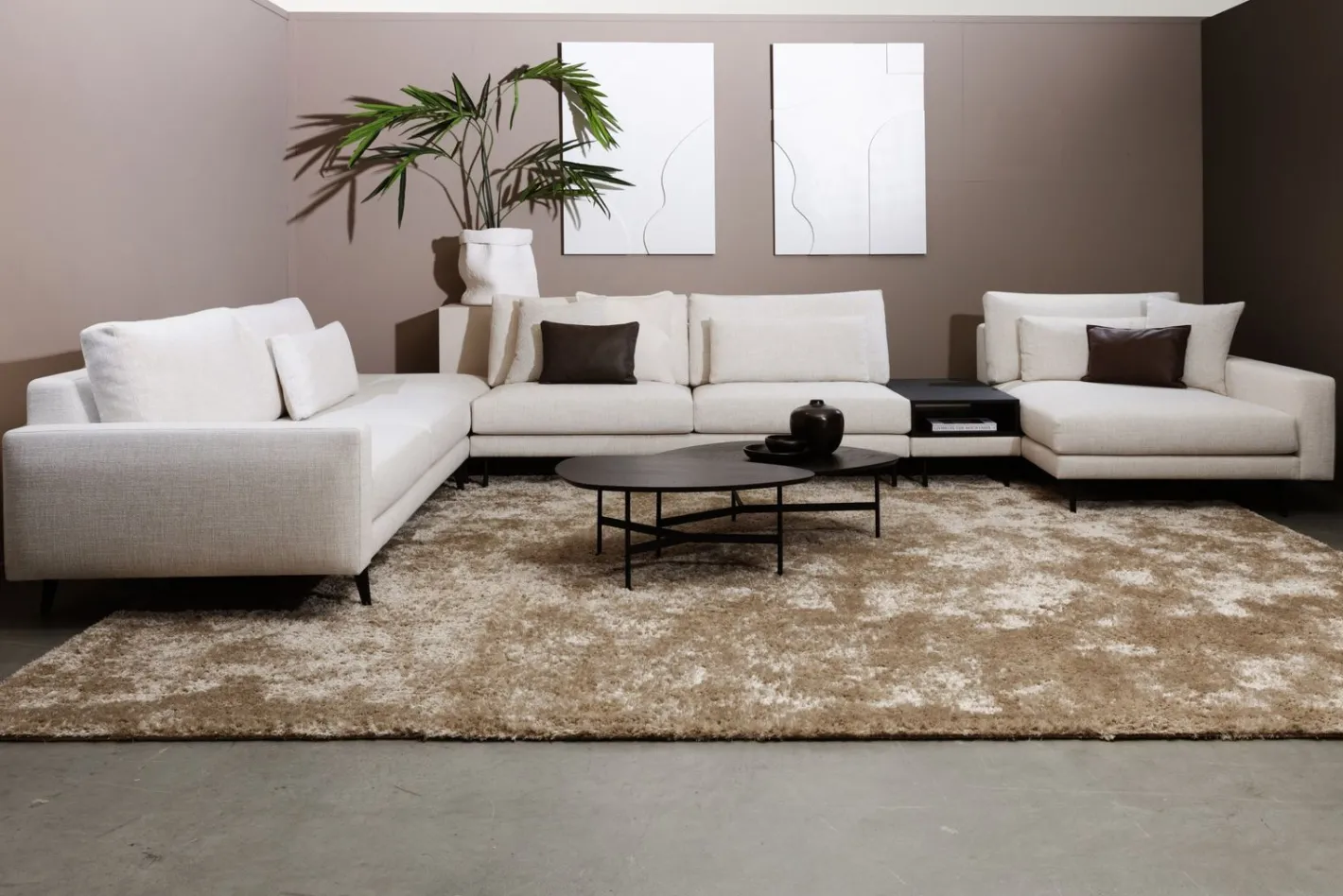 Clearance Eijerkamp Collectie Nisa Elementenbank Light Grey