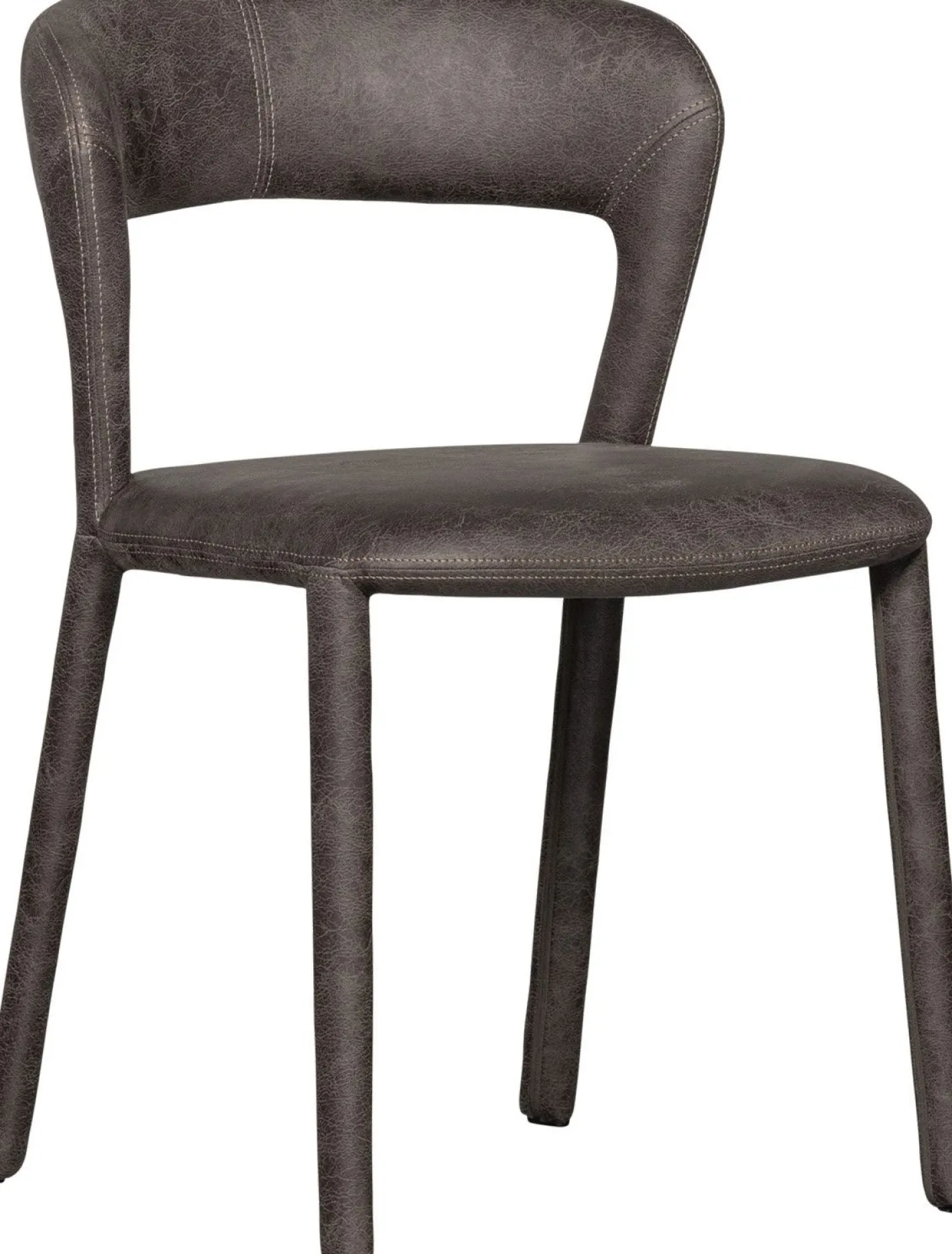 Hot WOOOD Noble Eetkamerstoel Black, Grey
