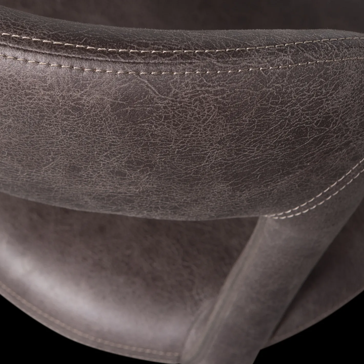 Hot WOOOD Noble Eetkamerstoel Black, Grey