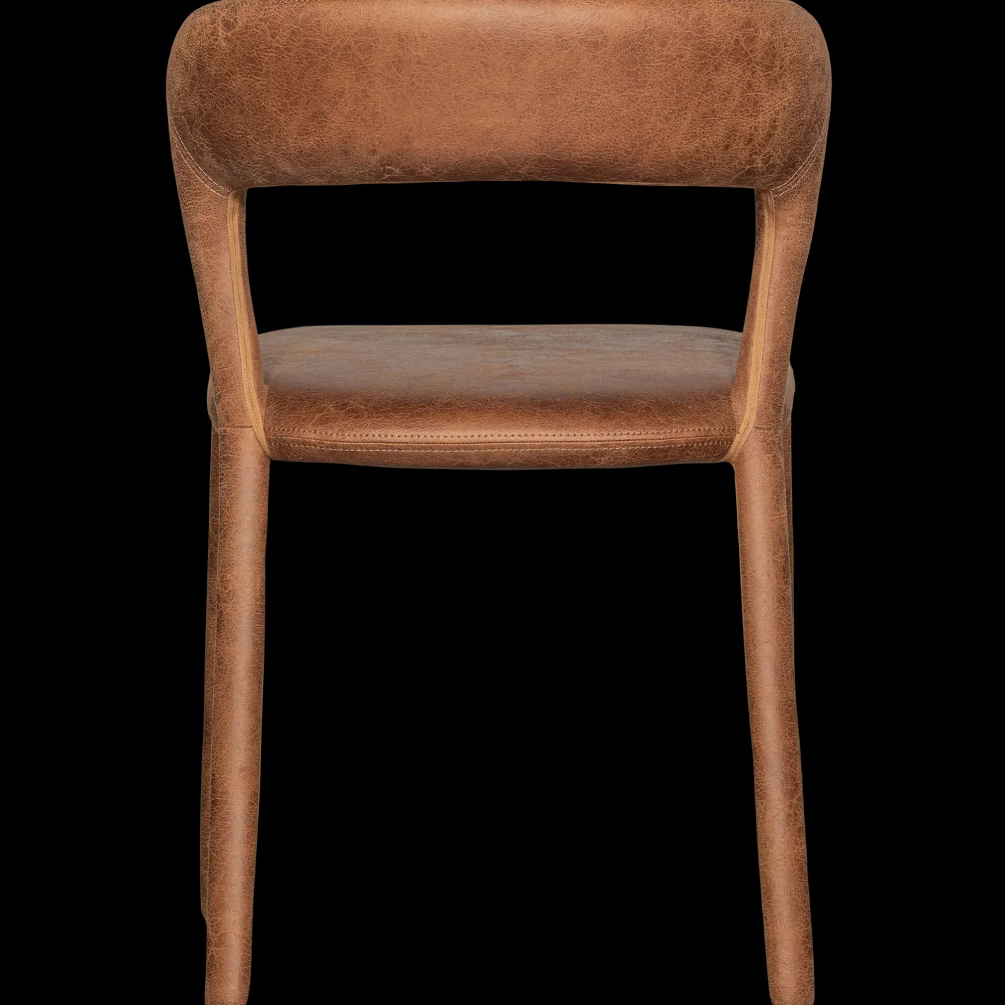 Outlet WOOOD Noble Eetkamerstoel Cognac