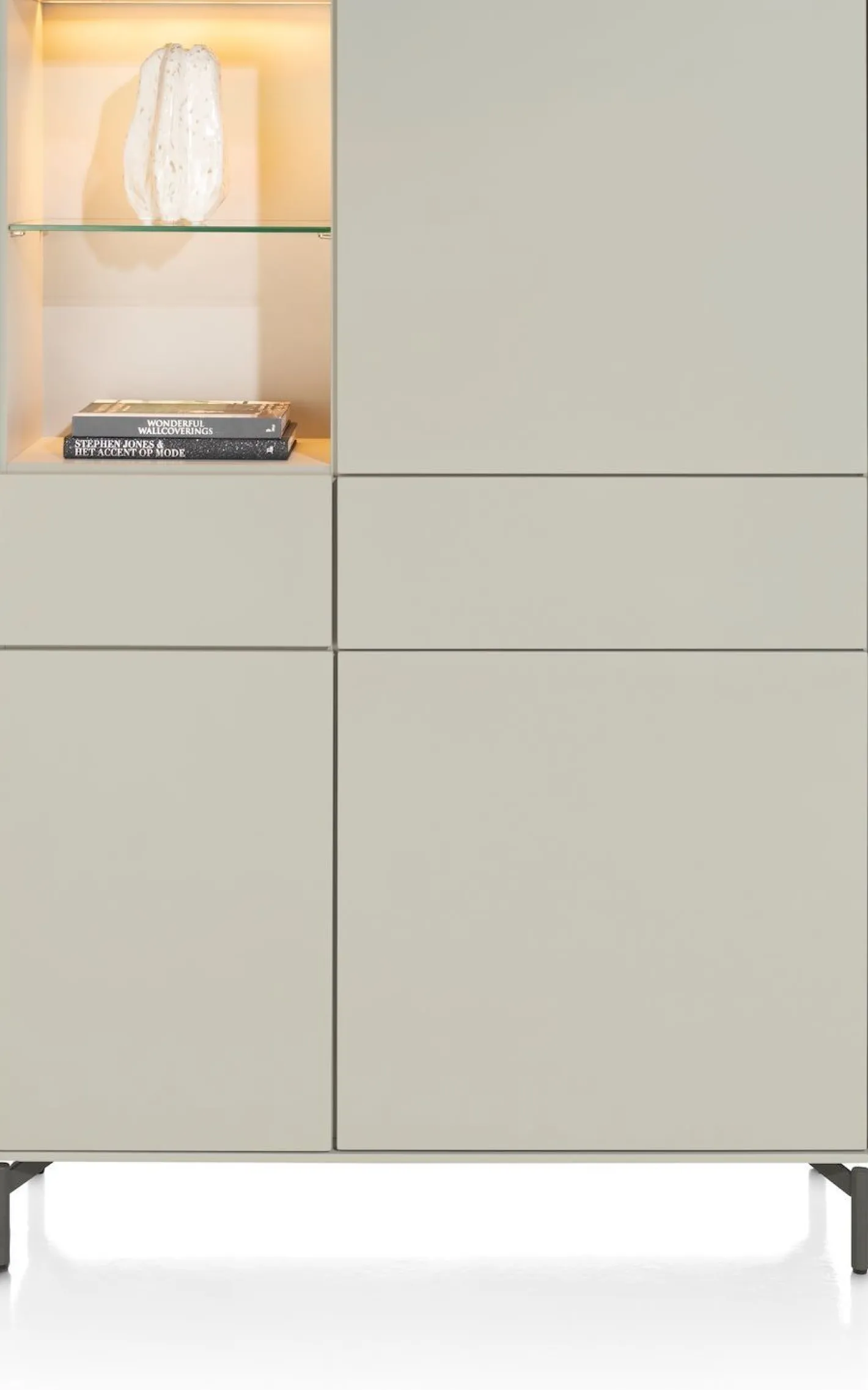 Clearance XOOON Noon Bergkast Silk Grey, Grafiet