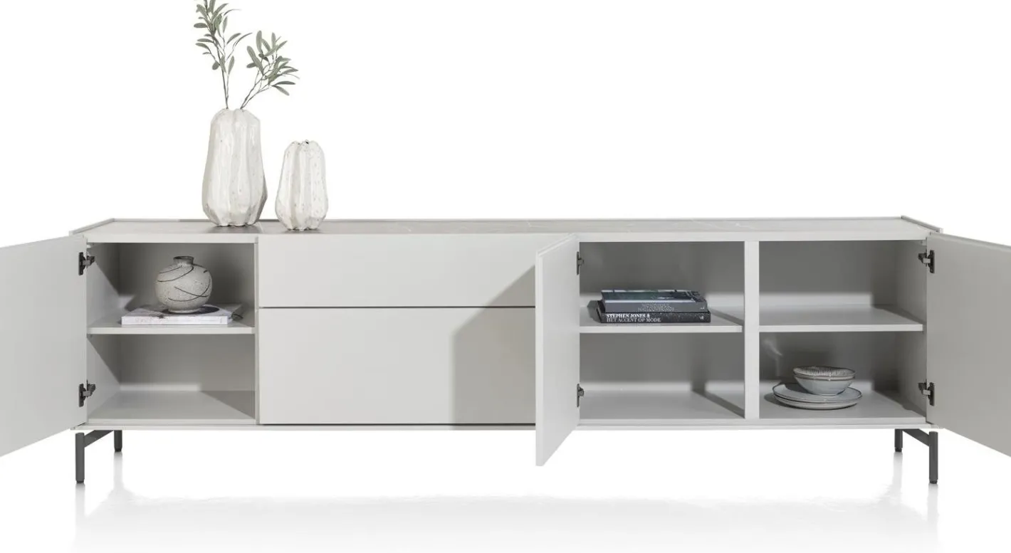 Sale XOOON Noon Dressoir Light Grey, Grafiet