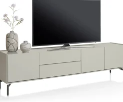 Best XOOON Noon Lowboard Silk Grey, Grafiet