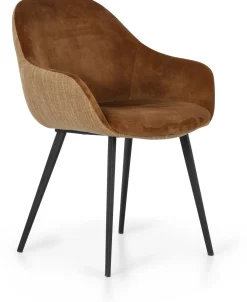 Sale Montèl Nora Eetkamerstoel Cognac, Ocre