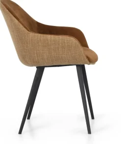 Sale Montèl Nora Eetkamerstoel Cognac, Ocre