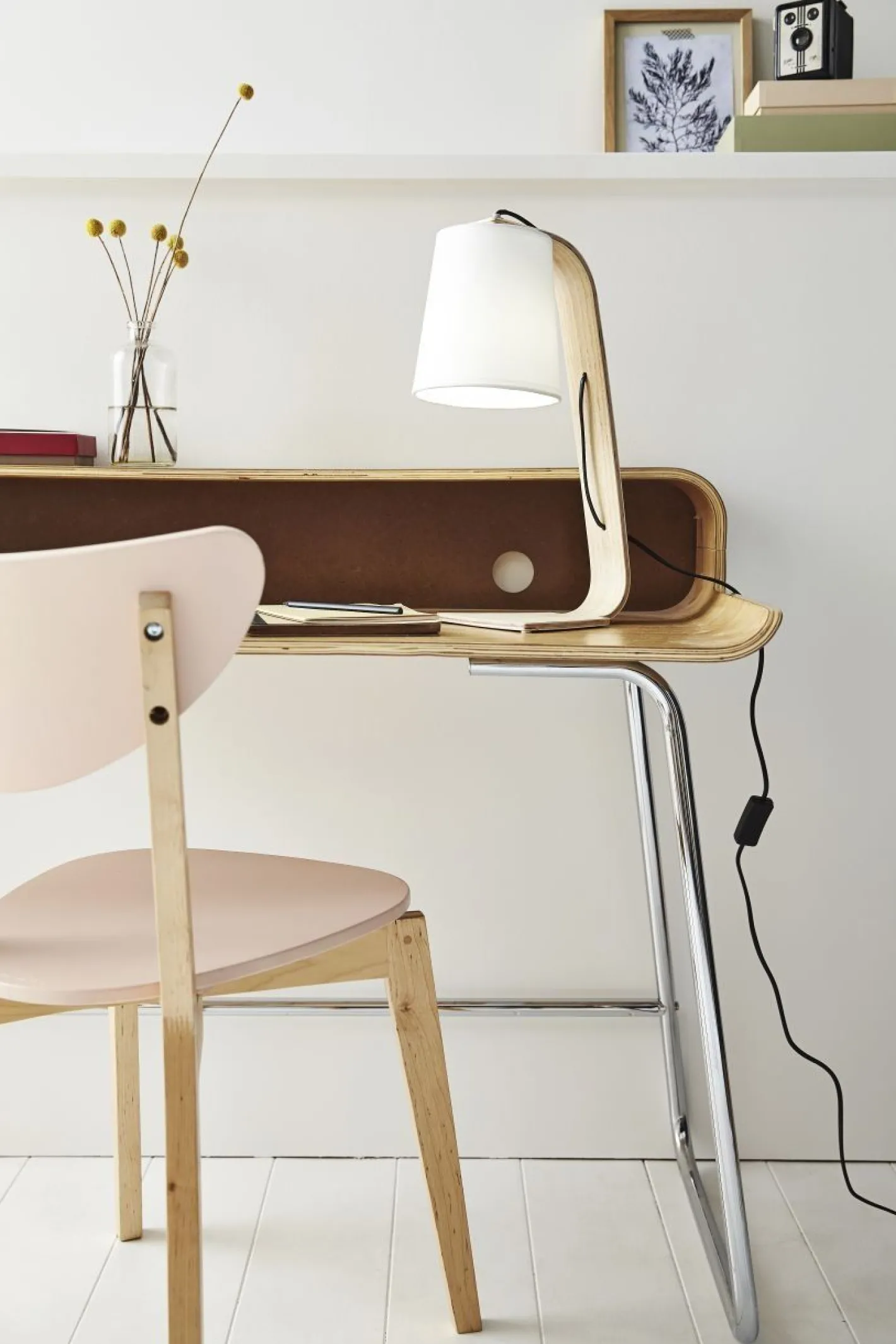 Best Lucide Nordic Tafellamp Wit, Naturel