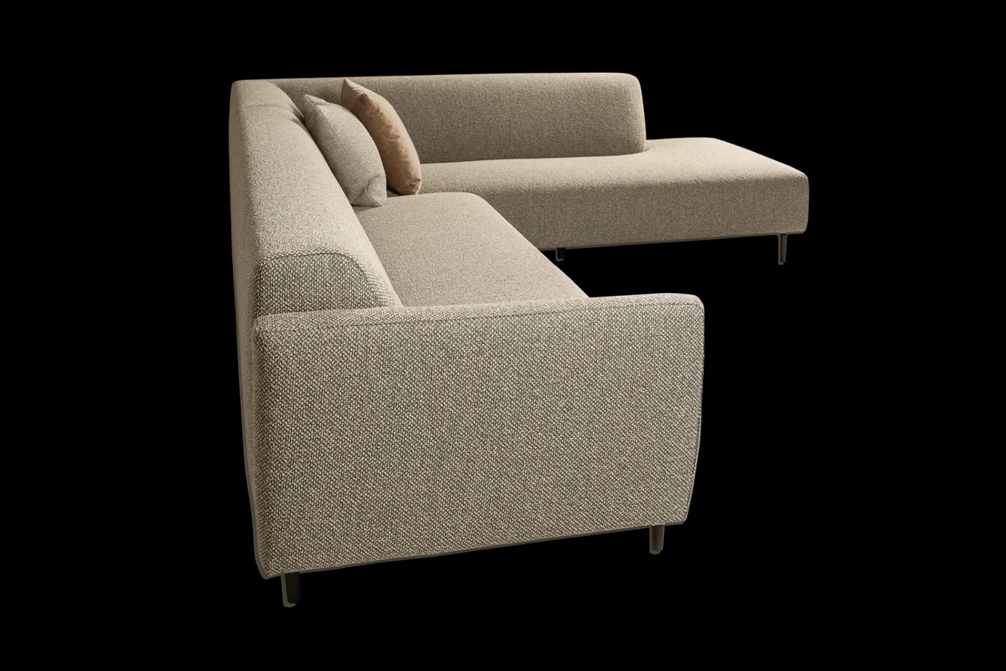 Outlet Eijerkamp Collectie Noud Hoekbank Taupe