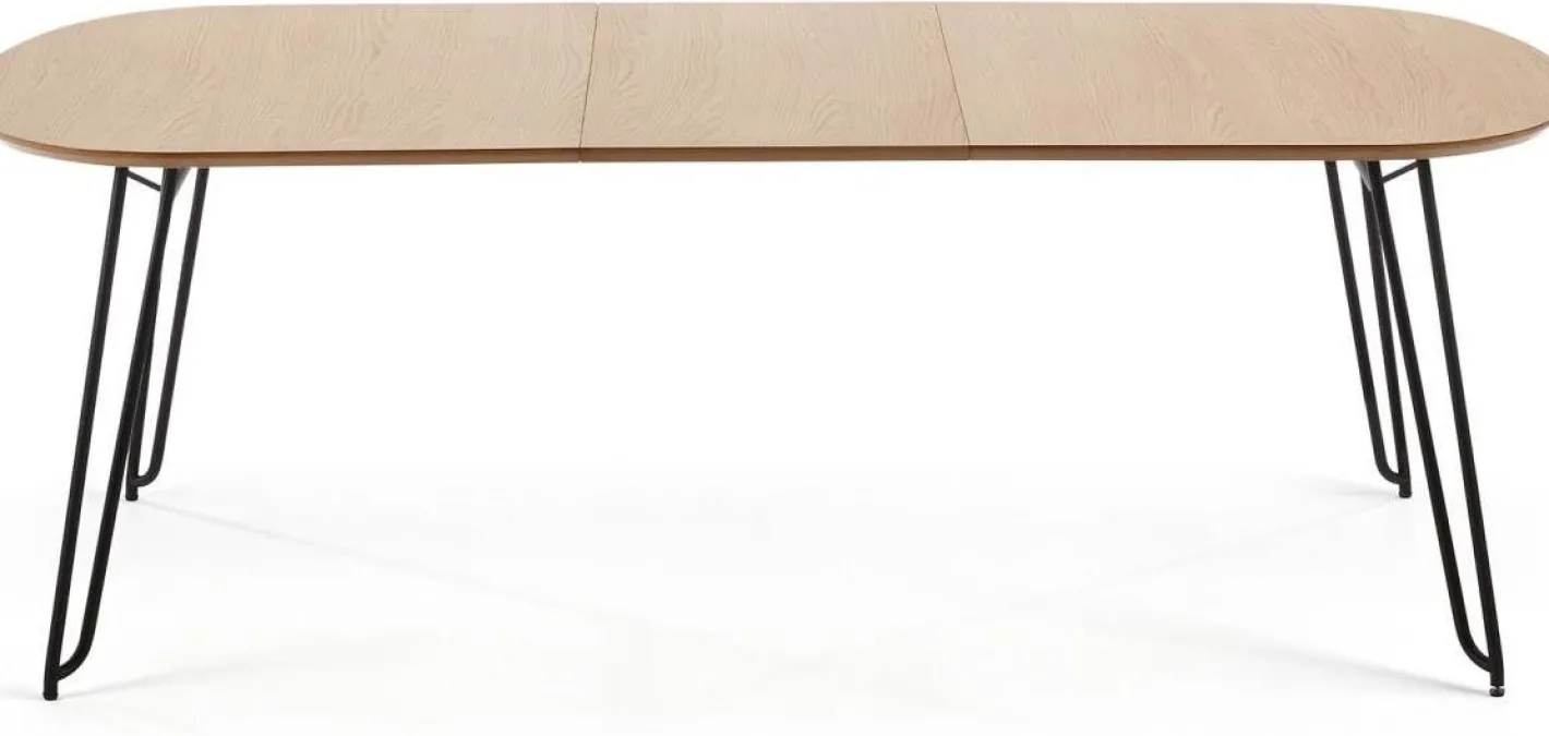 Best Kave Home Novaks Uitschuifbare Eettafel Bruin