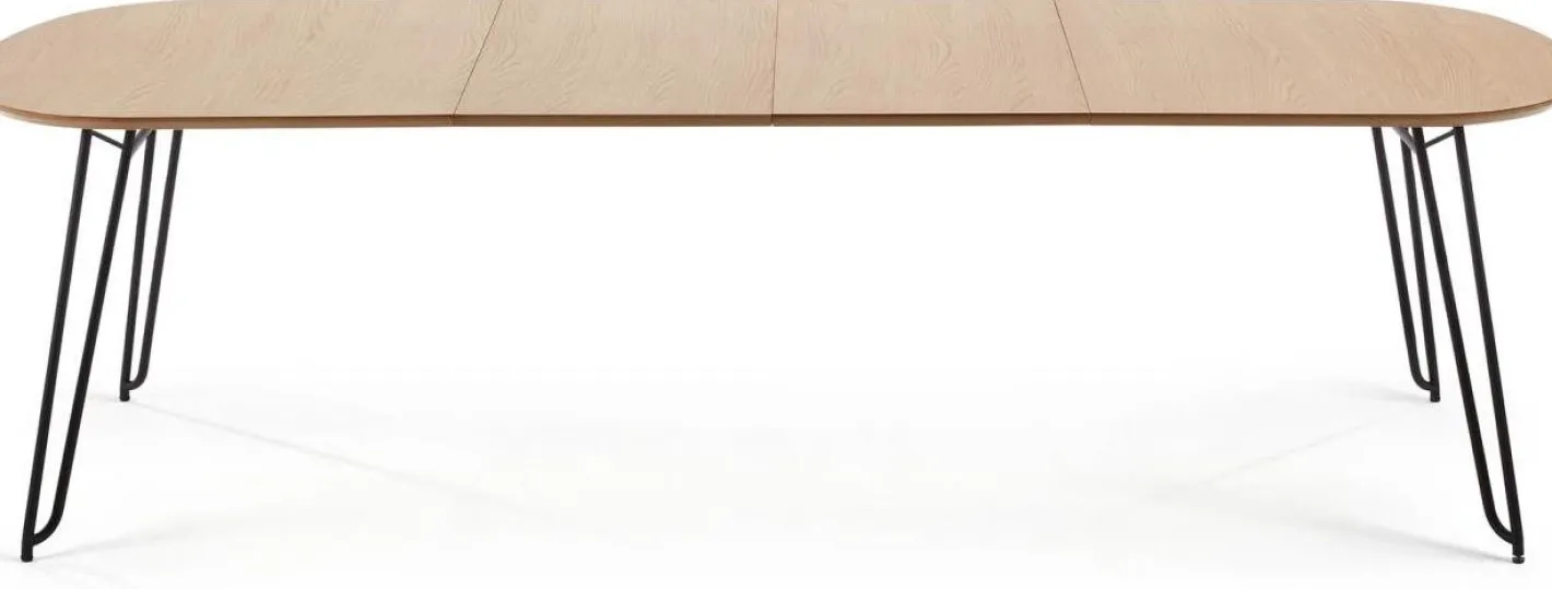 Best Kave Home Novaks Uitschuifbare Eettafel Bruin