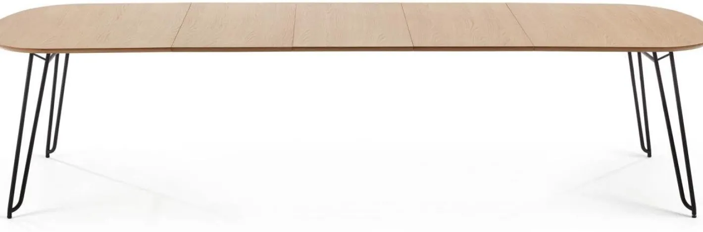 Best Kave Home Novaks Uitschuifbare Eettafel Bruin